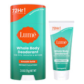 Lume crema invisible en tubo mini para control de olor diario en zonas pequeñas y piel sensible.