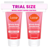Desodorante corporal invisible en crema mini de Lume para uso diario