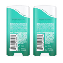 Paquete de dos desodorantes Lume, aroma mint Pepino para compartir.