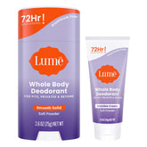 Lume-tube-creme-invisible sur peau, contrôle des odeurs longue durée.