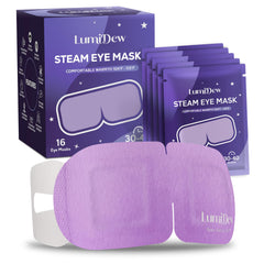 LumiDew mascarilla ojos vapor activacion para dormir mejor