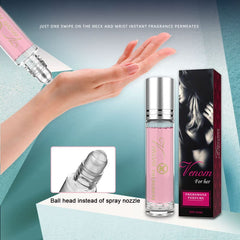 Lunex Phero Perfume con diseño de bola para aplicación precisa.