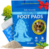 Parche Sole Serenity de Lure Essentials aplicable en pies para relajación nocturna.