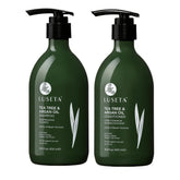 Luseta champú arbol-de-te-argan purifica el cuero cabelludo y controla la grasa.