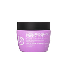 Luseta mascarilla para cabello rizado en bote de 16.9 oz para hidratación profunda.