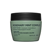 Luseta mascarilla romero menta en envase, hidrata profundamente el cabello.