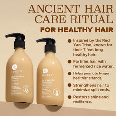 L LUSETA ritual asiático: cuidado capilar inspirado para un cabello nutrido.
