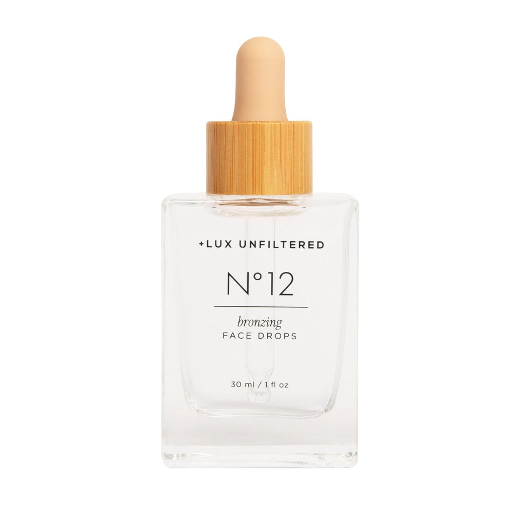 Lux Unfiltered N°12: botella-dosificacion para control preciso del bronceado.