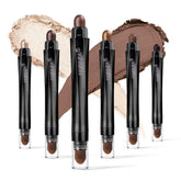 LUXAZA sombra-stick taupe mauve con brillo para uso diario