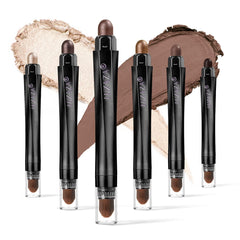 LUXAZA sombra-stick taupe mauve con brillo para uso diario