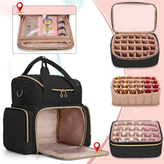 LUXJA Sección superior para lámpara de uñas, soporte para secador y herramientas.