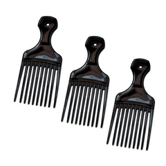 Luxxii tres-pack peines afro, útil para desenredar con suavidad.