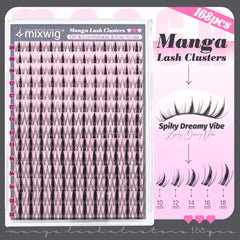 Lvmixwig agrupaciones con espigas de 10 mm para estilo anime