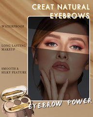 LYSdefeu Dual-ended Brow Brush delivers clean shading and grooming.
