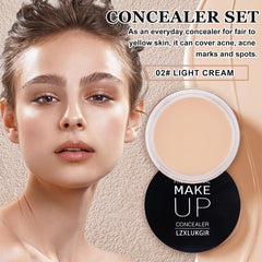 LZXLUKGIR Corrector de ojeras cubre bolsas y líneas finas para una mirada fresca