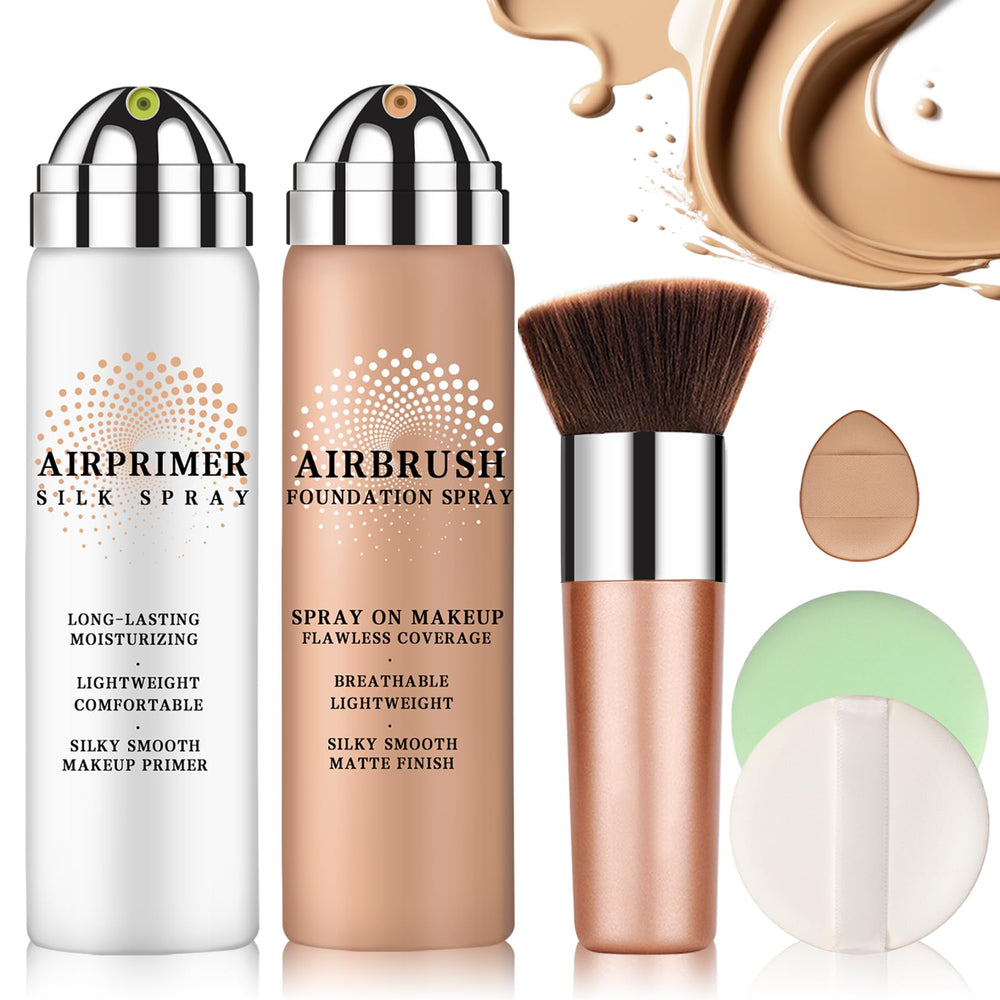 LZXLUKGIR Magic Minerals frasco base de aerógrafo con cobertura total