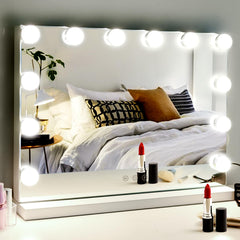 M MIVONDA Miroir vanité avec lumière pour maquillage précis