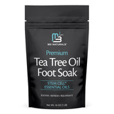 M3 Naturals remojo de pies con aceite de árbol de té para suavizar durezas.