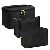 MAANGE bolsa de maquillaje grande con gran capacidad para viajar y organizar tus cosméticos