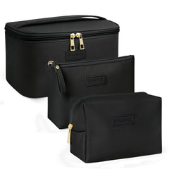 MAANGE bolsa de maquillaje grande con gran capacidad para viajar y organizar tus cosméticos