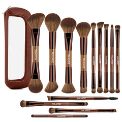 MAANGE set de 13 brochas con bolsa para acabado profesional