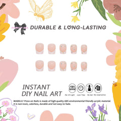 MABKJLF strass blancos decorativos, añade brillo discreto a las uñas