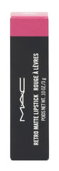 Muestra de color de MAC Retro Matte 705 Flat Out Fabulous en labios