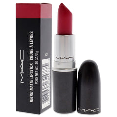 MAC Retro Matte All Fired Up: empaque elegante y cómodo de llevar.