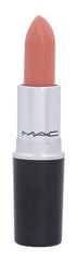 MAC Myth Satin Lipstick, textura sedosa para un acabado satinado y suave.
