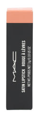 MAC Myth Satin Lipstick, tono Myth para looks versátiles y cotidianos.