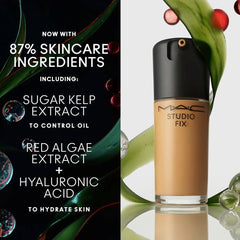 MAC Studio Fix Fluid tono NW20 Beige, ideal para piel clara.