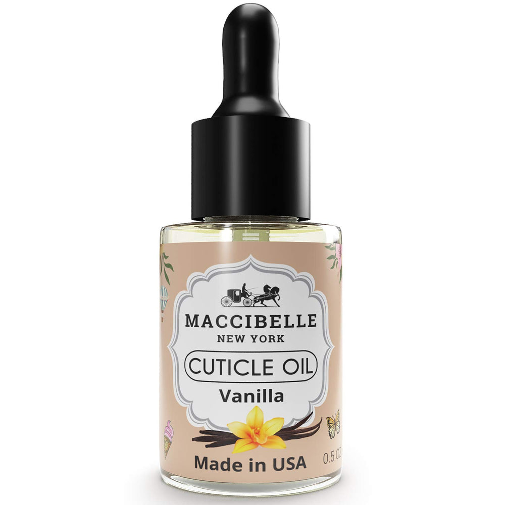 Maccibelle Aceite de cutículas con gota de cristal para hidratación suave