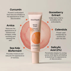 Mad Hippie Blemish Cream uso recomendado en piel grasa y propensa al acné.