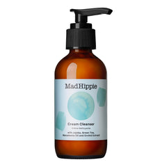 Mad Hippie crema limpiadora facial en botella, limpia suavemente sin resecar la piel sensible.