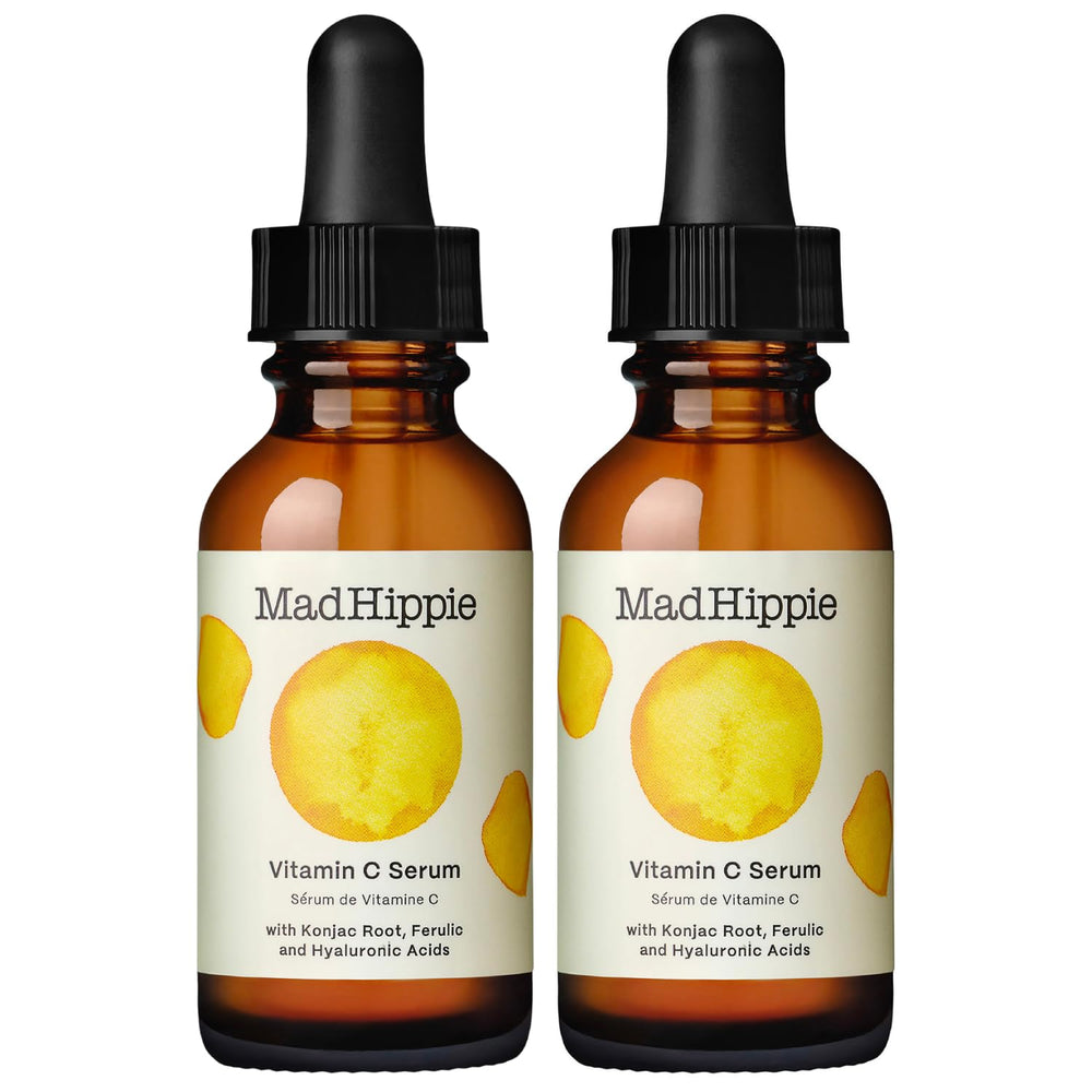 Mad Hippie Serum Vitamina C frente de la botella para iluminación de la piel
