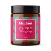 Madani Naturals Chebe Grasa: bote de crema capilar hidratante para el cuero cabelludo.