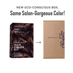 Activateur couleur crème Madison Reed pour application homogène.