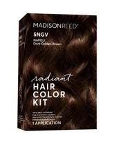 Madison Reed Radiant con tono marrón dorado oscuro para difuminar canas.