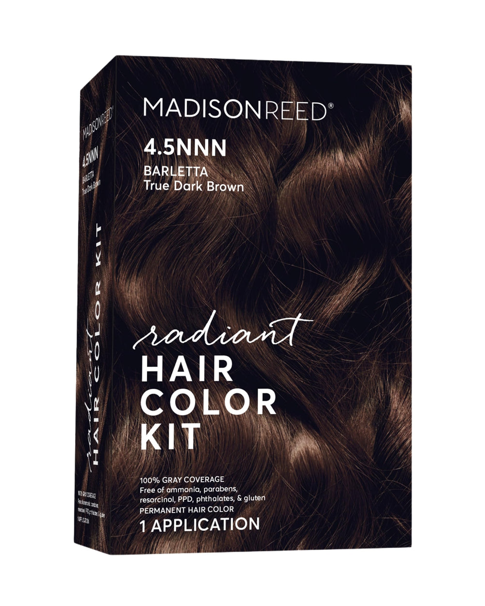 Kit de Madison Reed coloracion radiante en caja para teñir canas en casa