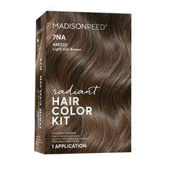 Madison Reed Radiant Color Kit: empaque visible para teñir en casa con resultado natural.