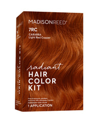Kit Madison Reed Radiant Color: caja completa para colorear en casa con resultados duraderos.