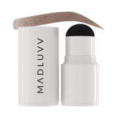 MADLUVV recambio de sello para cejas en polvo color marrón mediano, cobertura uniforme