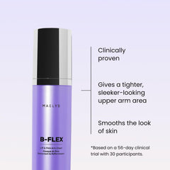MAËLYS B-FLEX crema textura cremosa: aplicación suave y agradable.