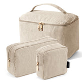 MAGEFY bolsa de maquillaje con asa, ideal para viaje y organización diaria