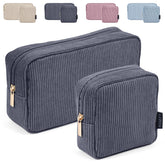 Bolsa Magefy de pana canalé gris profundo, uso diario y viaje.