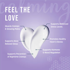 Aplicación en pies con Magnesium Lotion Shop