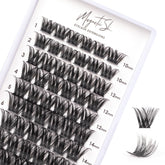Pestañas en racimo Magnetic SL 72 puntas naturales para un aspecto suave y realista.