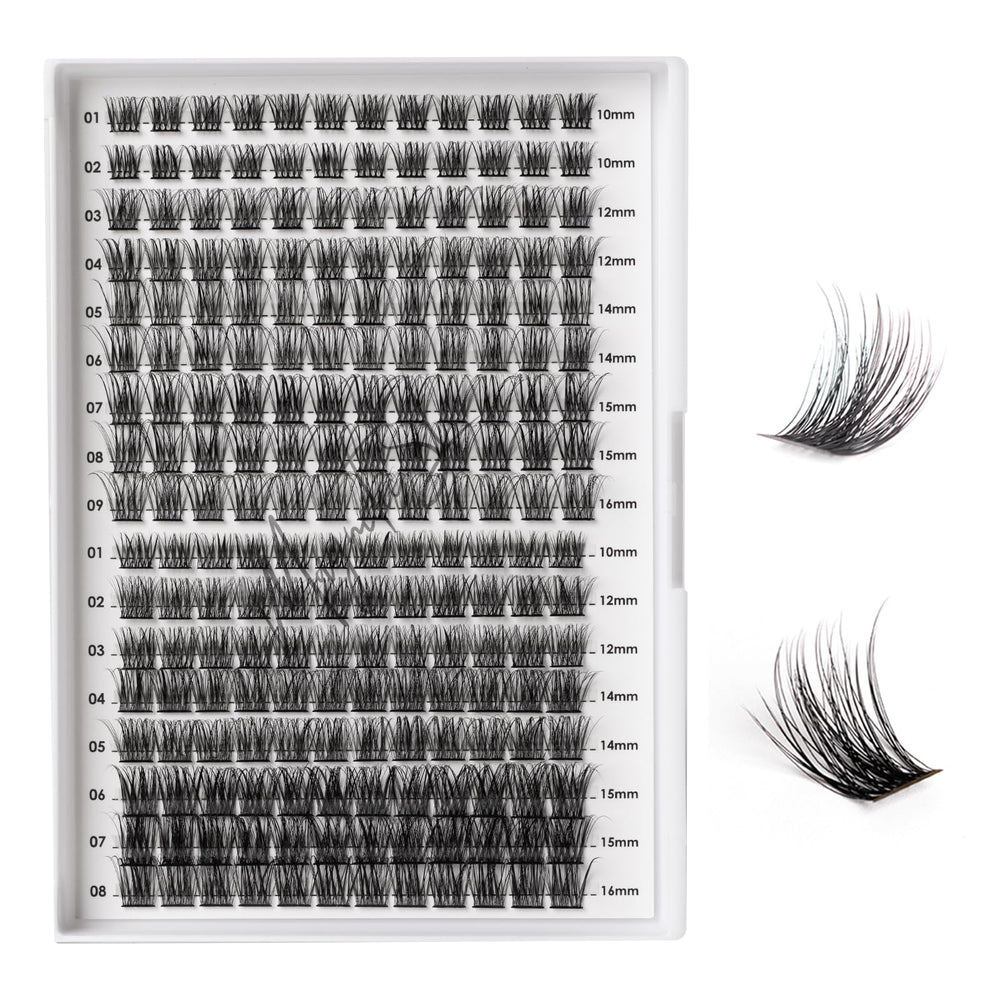 Conjunto Magnetic SL de 204 pestañas para un aspecto natural diario.
