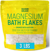 Magnum Solace copos magnesio baño para relajación suave