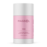 magsol organics desodorante magnesio para mujeres, frasco rosa, protección suave para el día